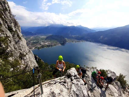 Klettersteig von Cima Capi in Garda Trentino 0